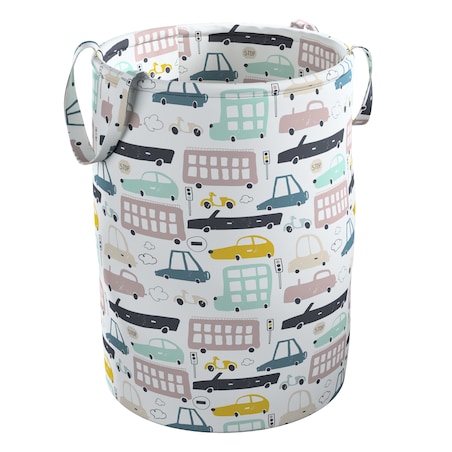 Kosz na zabawki Tobi, kolorowy, 40x50cm, Magic Collection