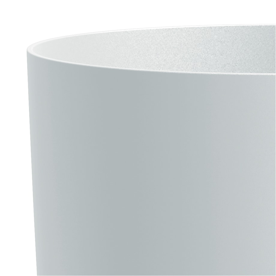 Donica Ogrodowa 23,9 Cm Na Nóżkach Wysoka Doniczka Dekoracyjna Biała