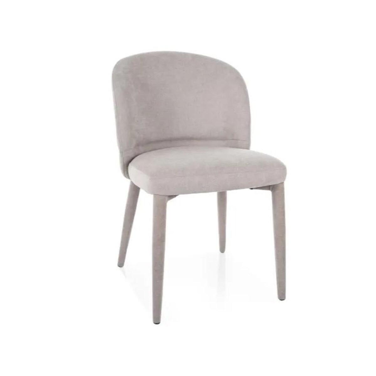 Krzesło tapicerowane TINO WIND jasnoszary