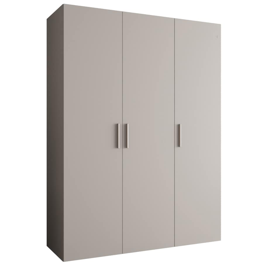 Szafa uchylna otwierana BARI 1 150 wys. 202 cm Kaszmir + u. Srebrny