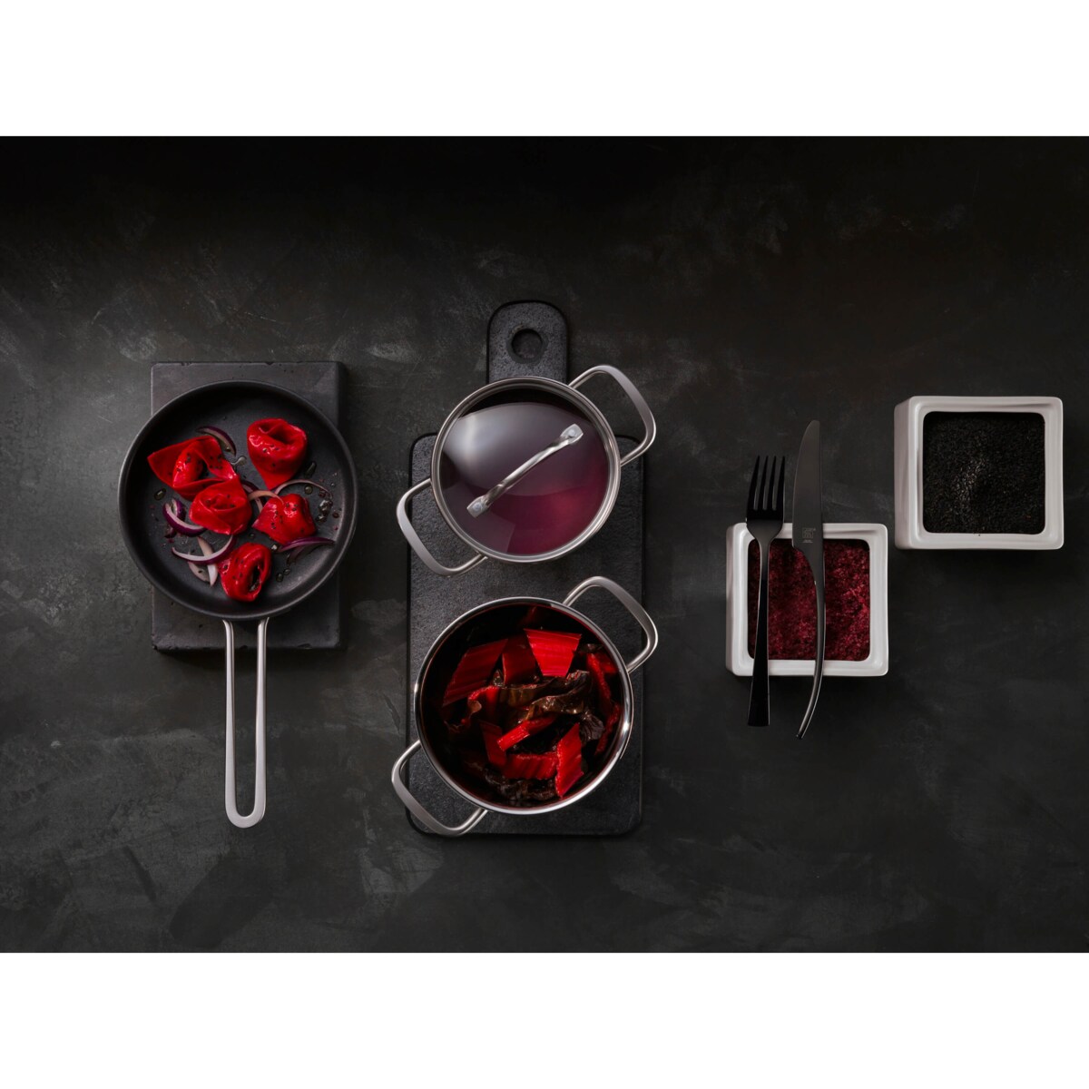 Patelnia stalowa Zwilling Pico z powłoką Duraslide Ultra - 16 cm