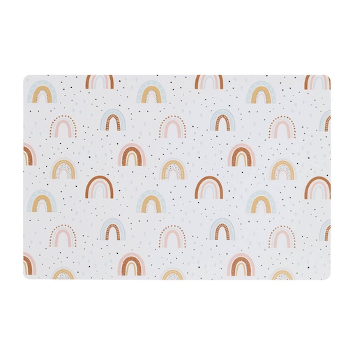 Plastikowa mata pod talerz RAINBOW, 45 x 30 cm