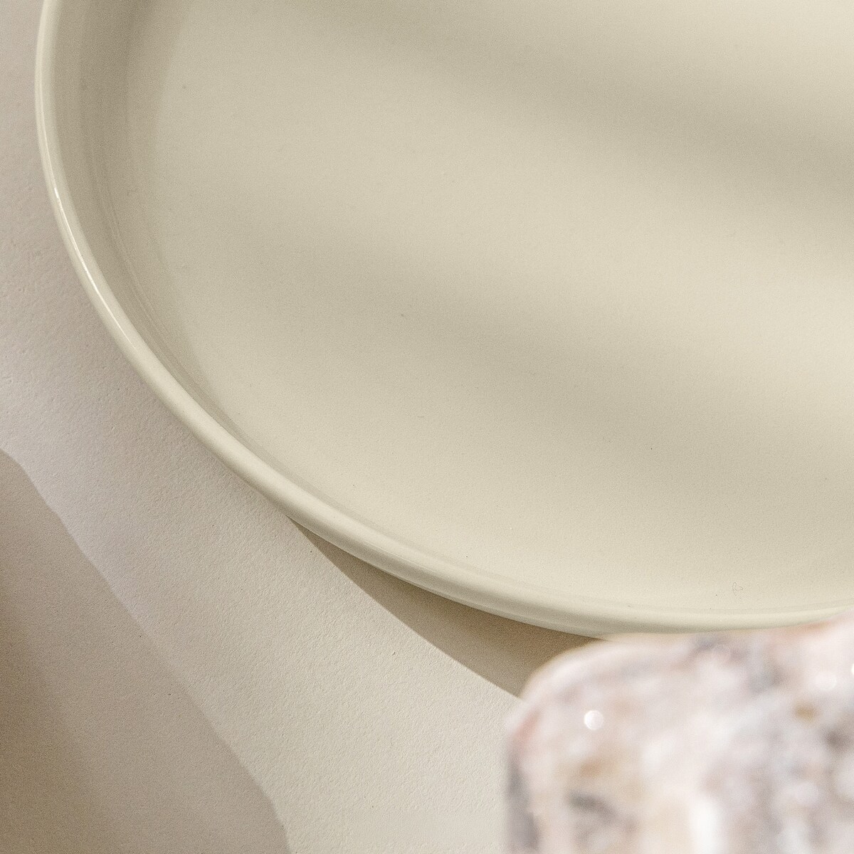 KONSIMO VICTO Zestaw talerzy obiadowych dla 6 osób (6 elementów) beżowy