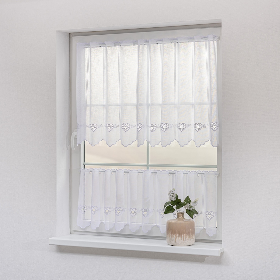 Zazdrostka żakardowa Heart wys. 40 cm na metry 520x0