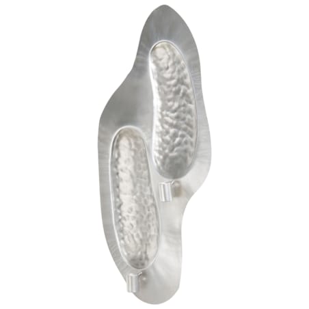 Świecznik PENICHE Metal 60 cm Srebrny