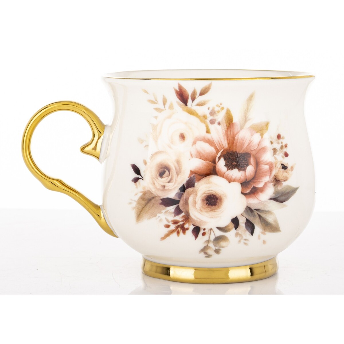 Kubek porcelanowy baryłka 430 ml z pudełkiem 9x13,5x10 cm BALERO