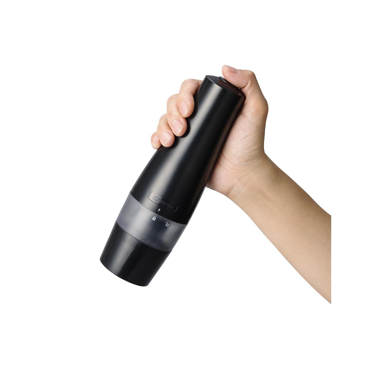 Elektryczny młynek do ziół i przypraw czarny, 5 x 19.5 cm, Kyocera