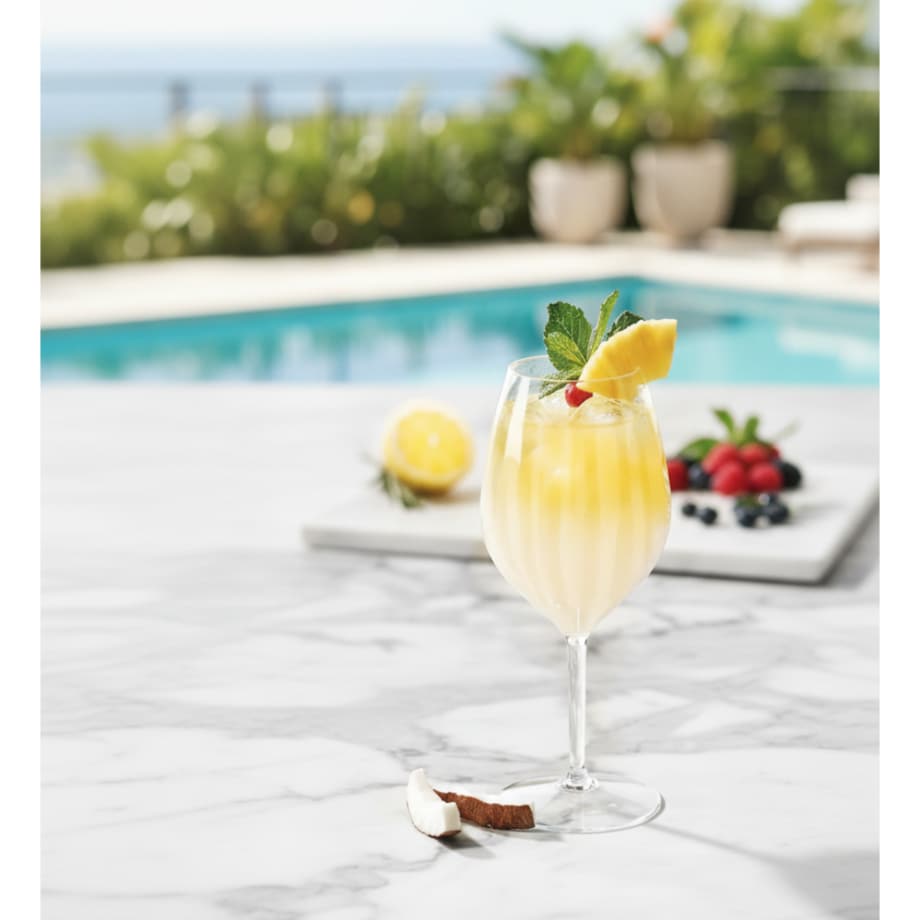 Zestaw nietłukących szklanek i kieliszków Venezia