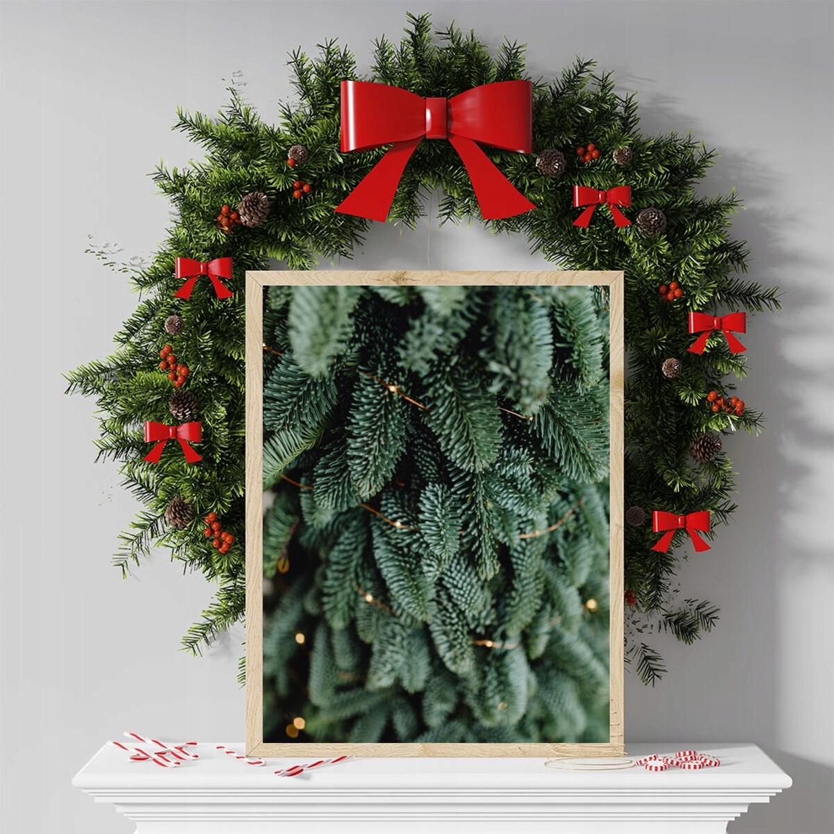 Poster Story, Plakat, Obraz - Zielona Jodła, wymiary 42 x 60 cm