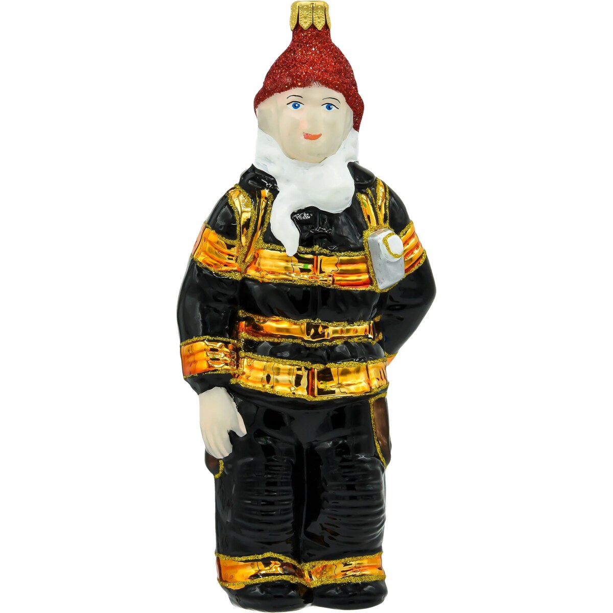 Bombka choinkowa: Strażak z butlą tlenową