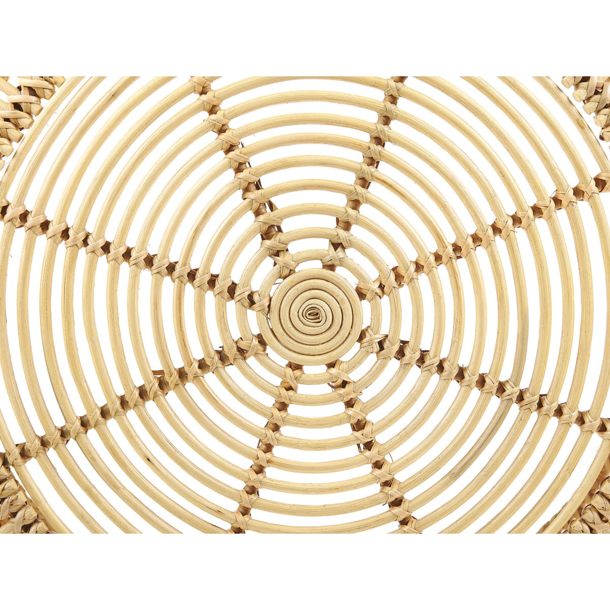 Stolik kawowy rattanowy naturalny LIMNI