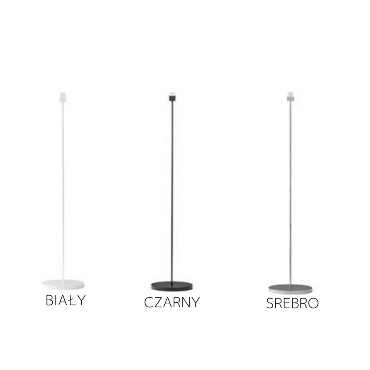 Lampa stojąca podłogowa z abażurem walec 40cm BLUES