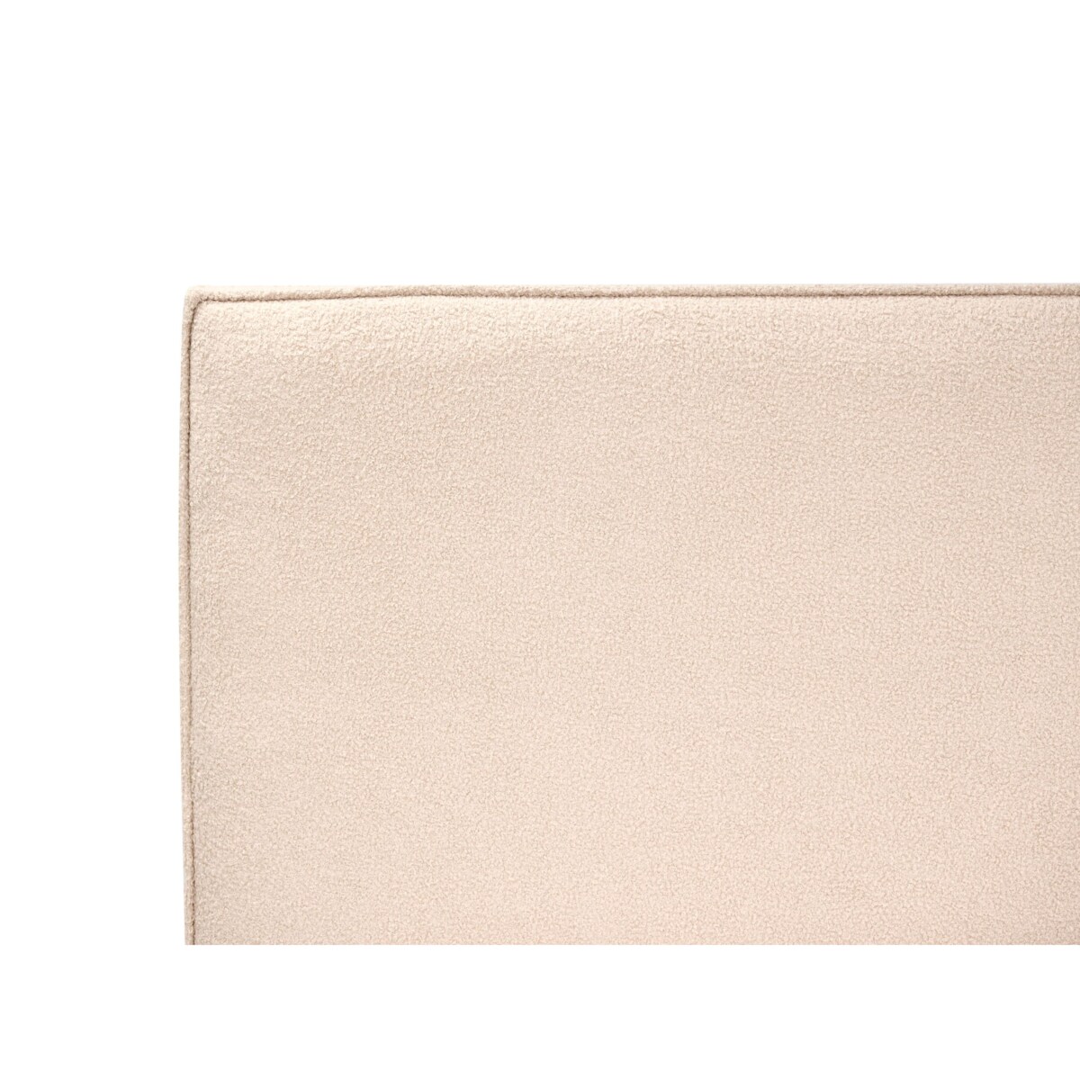 Łóżko Boucle IZERNORE 160 x 200 cm Beżowy