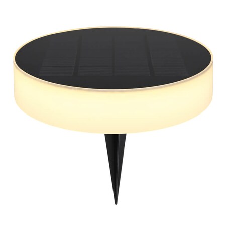 Oświetlenie ogrodowe Solar 36417 Globo LED 0,2W 3000K okrągłe IP65 czarne