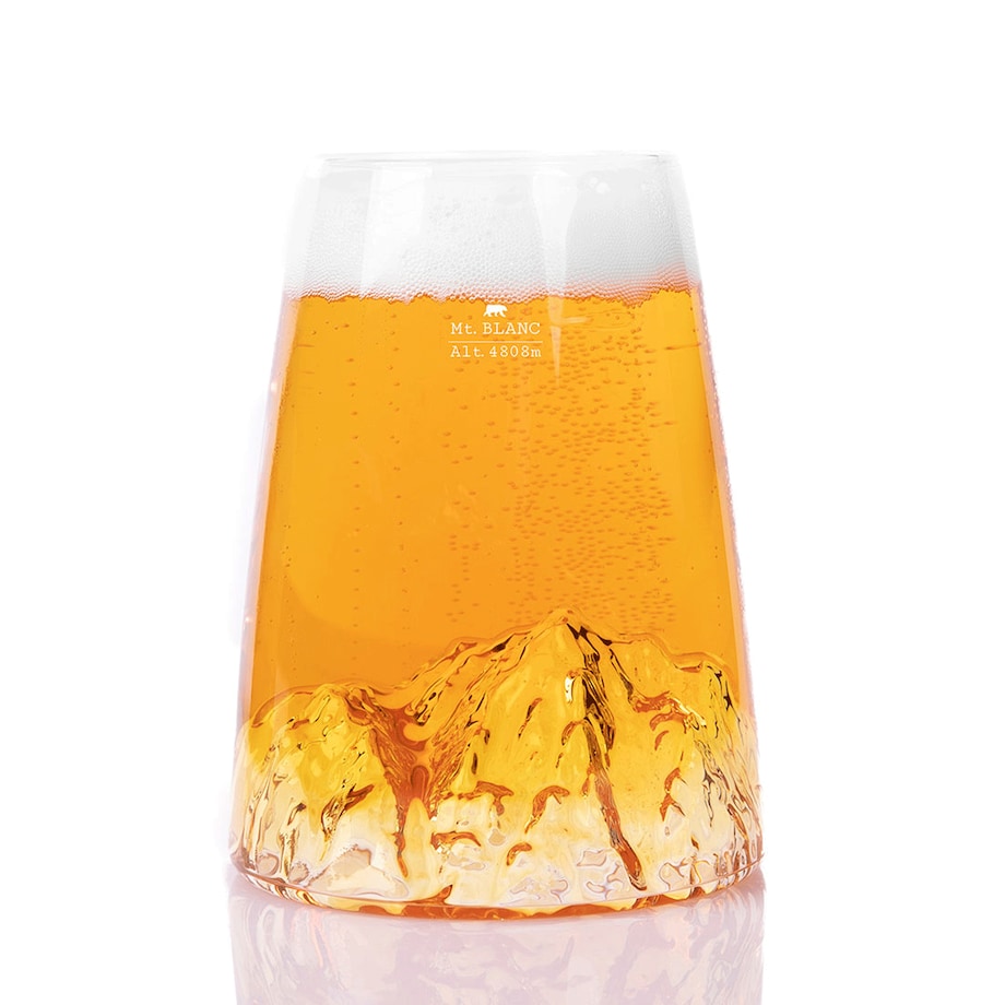 Szklanka Long Drink - Topographic - Mont Blanc