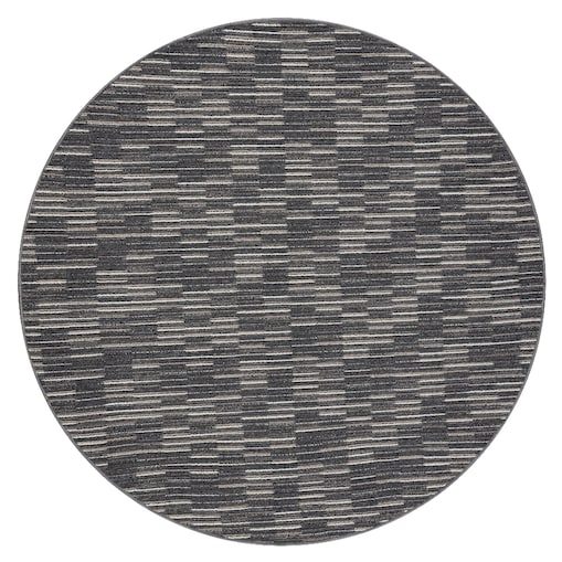 DYWAN koło LIBRA grafit 165 PASKI koło 100 cm