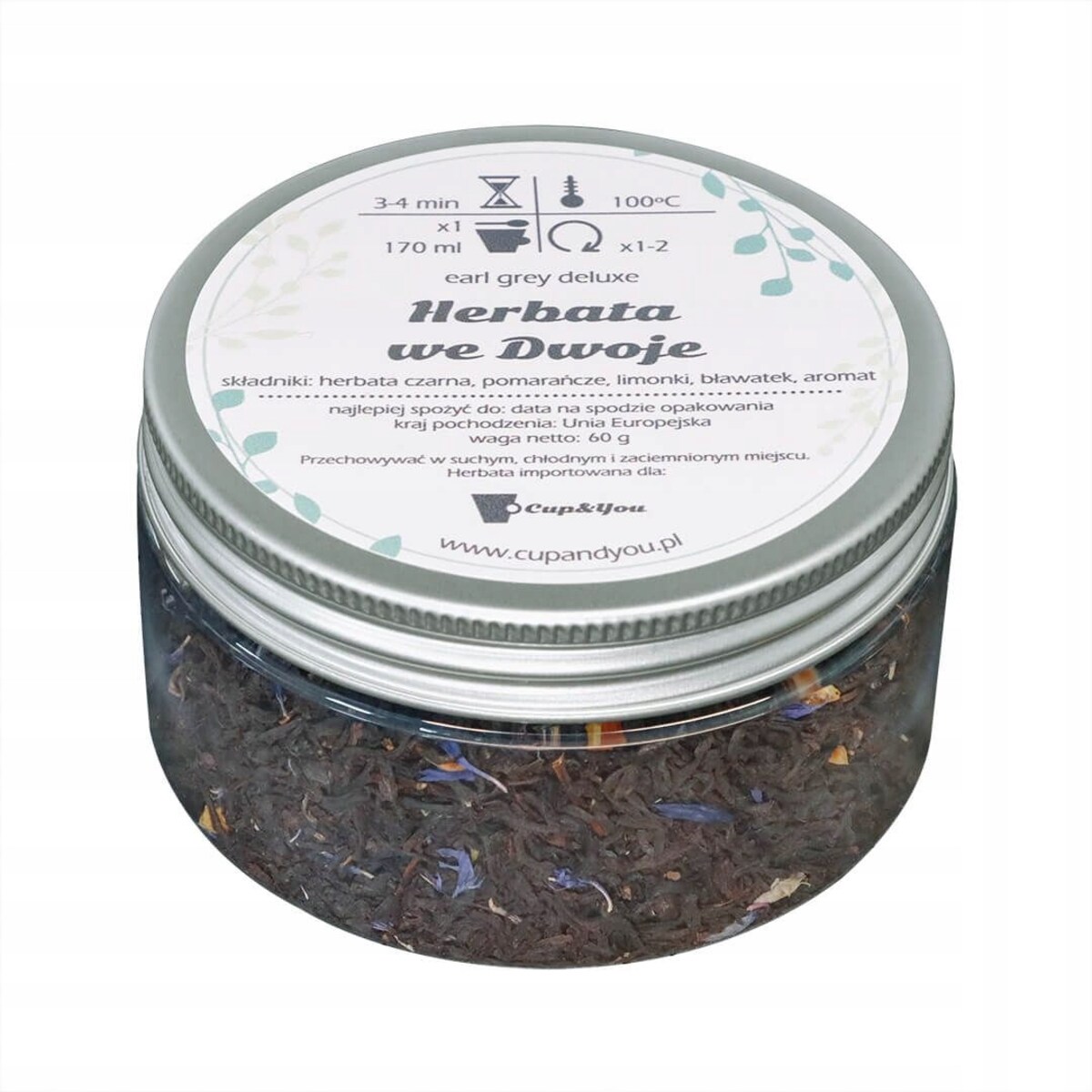 Zestaw prezentowy Box Ślubny z kawą i herbatą dla Męża i Żony z akcesoriami