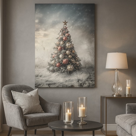 Obraz Canvas Choinka 70cm x 100cm