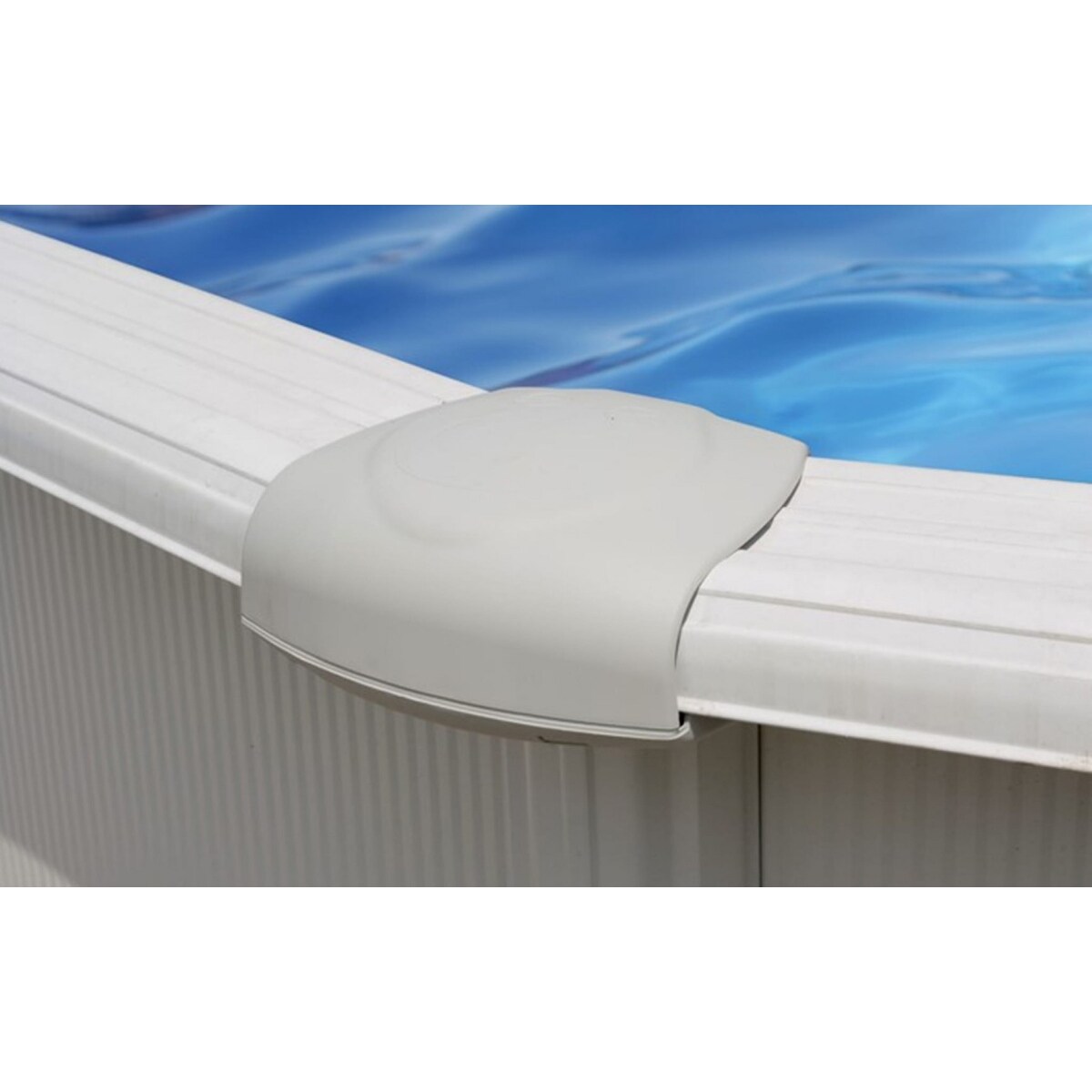 Basen ogrodowy stalowy Fidji aqua 730x375x120 cm GRE