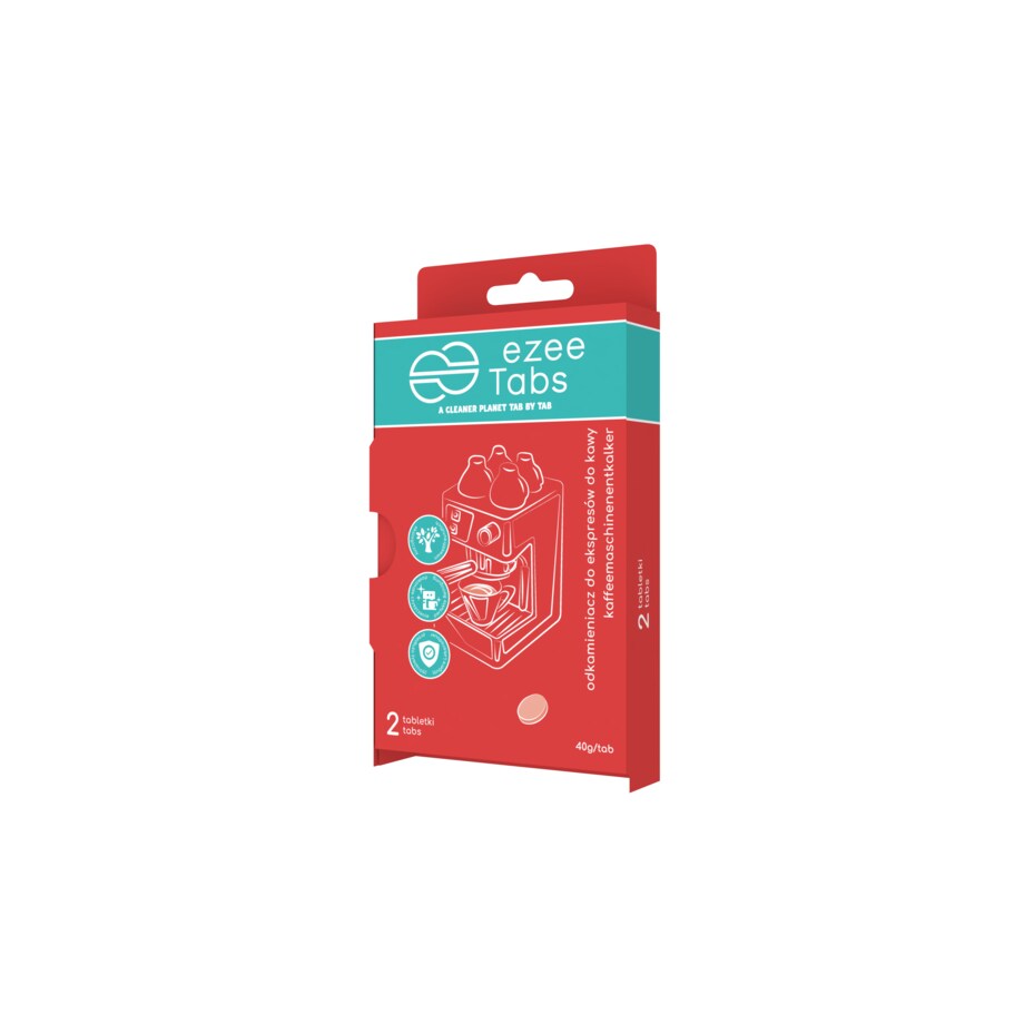 EZEETABS ODKAMIENIACZ DO EKSPRESÓW, W TABLETAKCH, 2x 35g