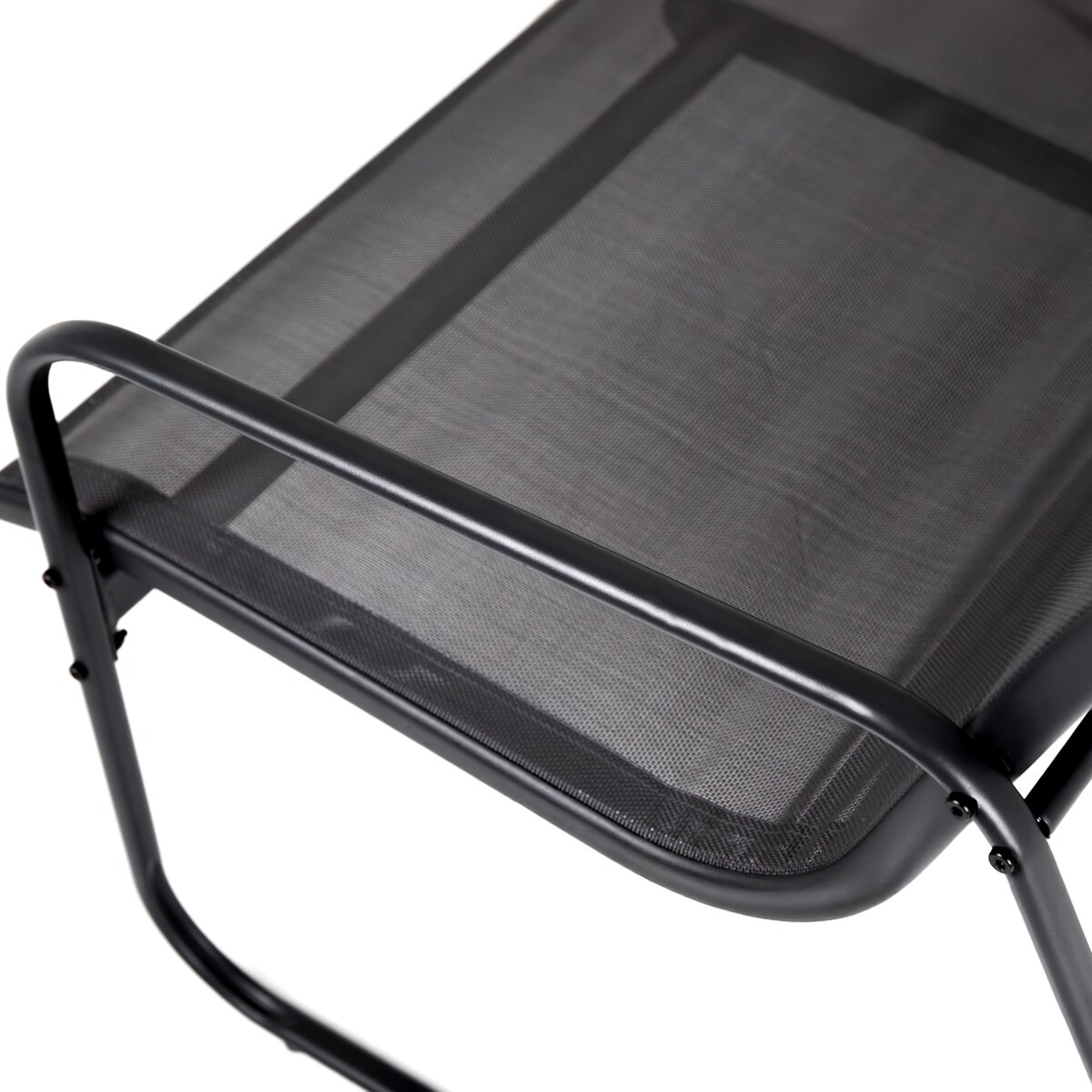 Zestaw Meble Ogrodowe Na Taras Do Ogrodu Komplet Stół 2 X Fotel Sofa Czarny