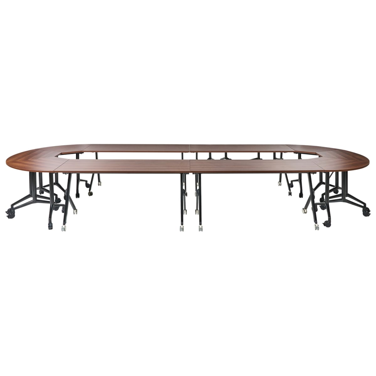 Składane biurko BENDI Ciemnobrązowy 160 cm 60 cm