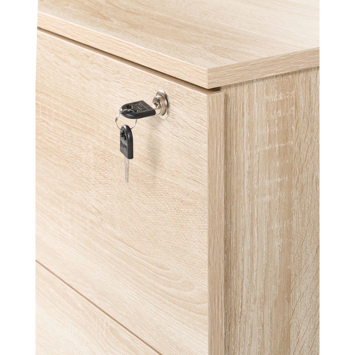 Szafka biurowa JOHNSON Jasnobrązowy