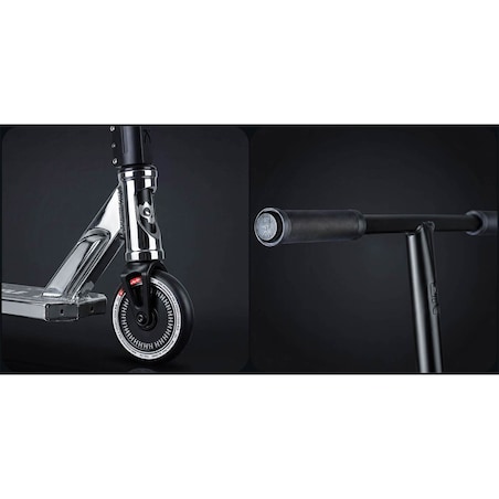 Hulajnoga wyczynowa Soke Box srebrno-czarny SCS ABEC-9 Hollow Core 110 mm
