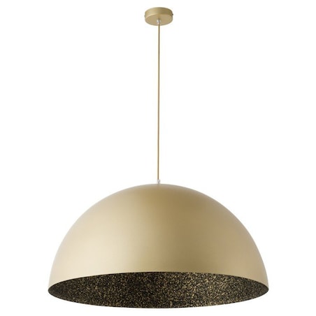 Kuchenny zwis SFERA metalowa kopuła złota nowoczesna
