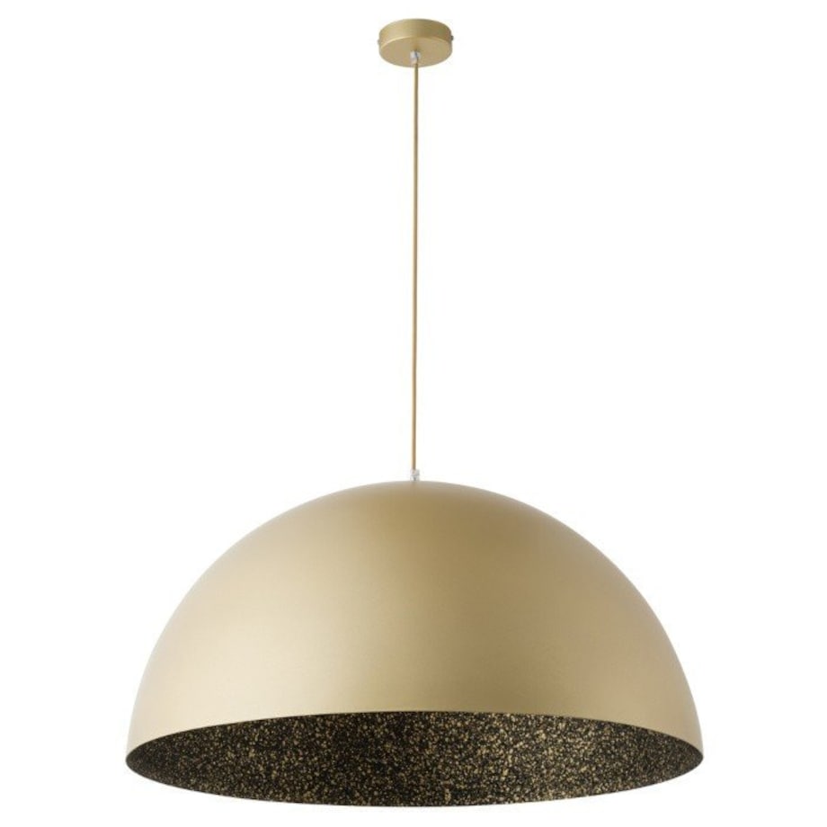 Kuchenny zwis SFERA metalowa kopuła złota nowoczesna