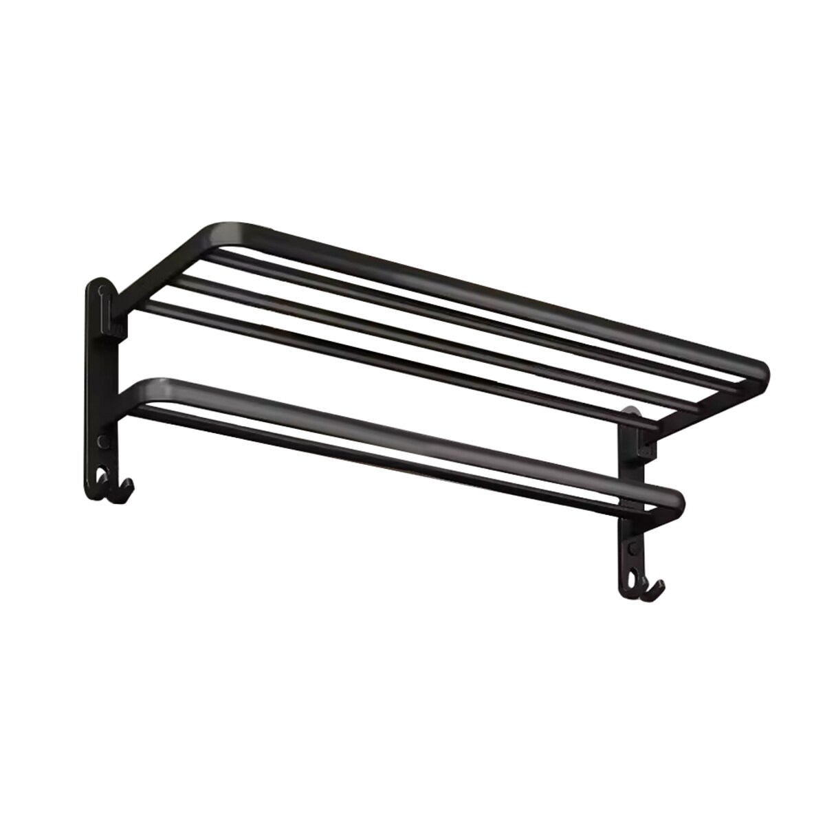 Półka prysznicowa SHP BILIA czarna