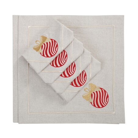 Serwetki Christmas Bauble Mirha - 6 sztuk