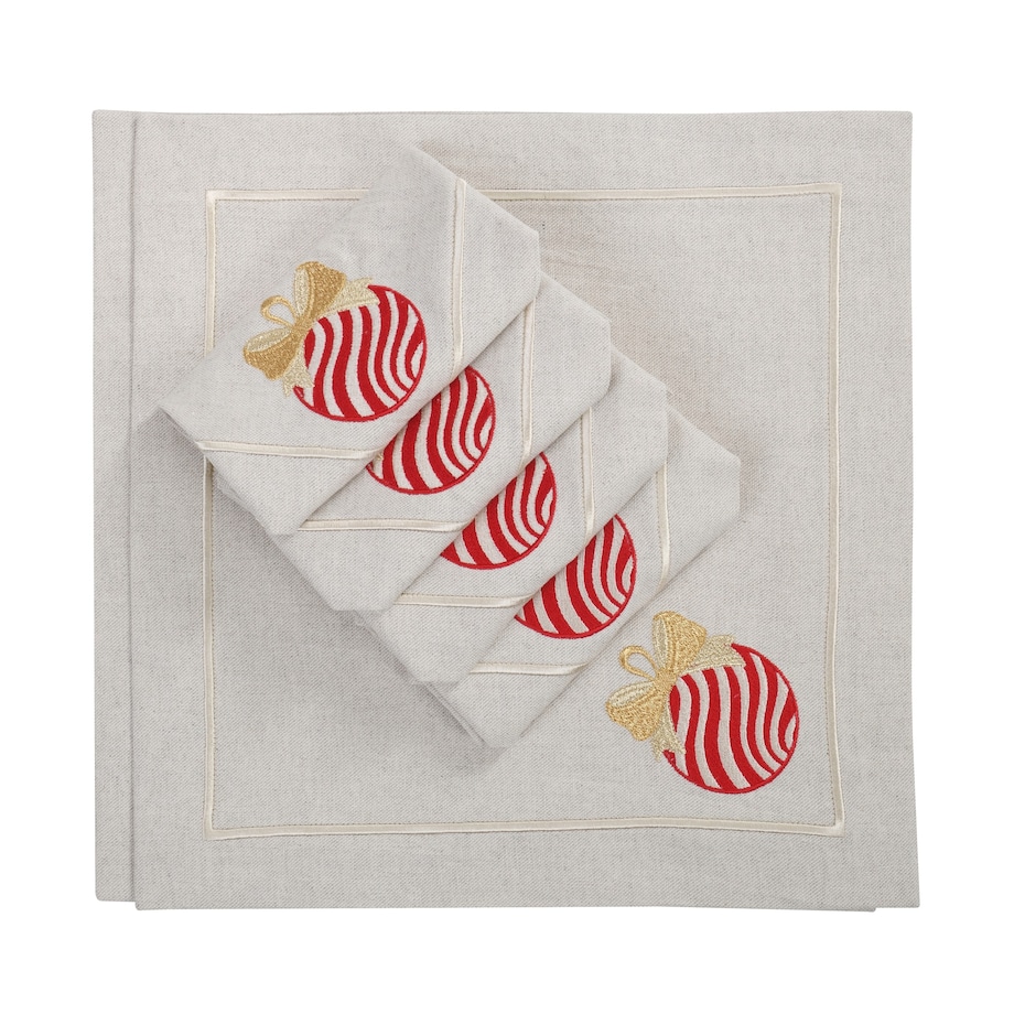 Serwetki Christmas Bauble Mirha - 6 sztuk