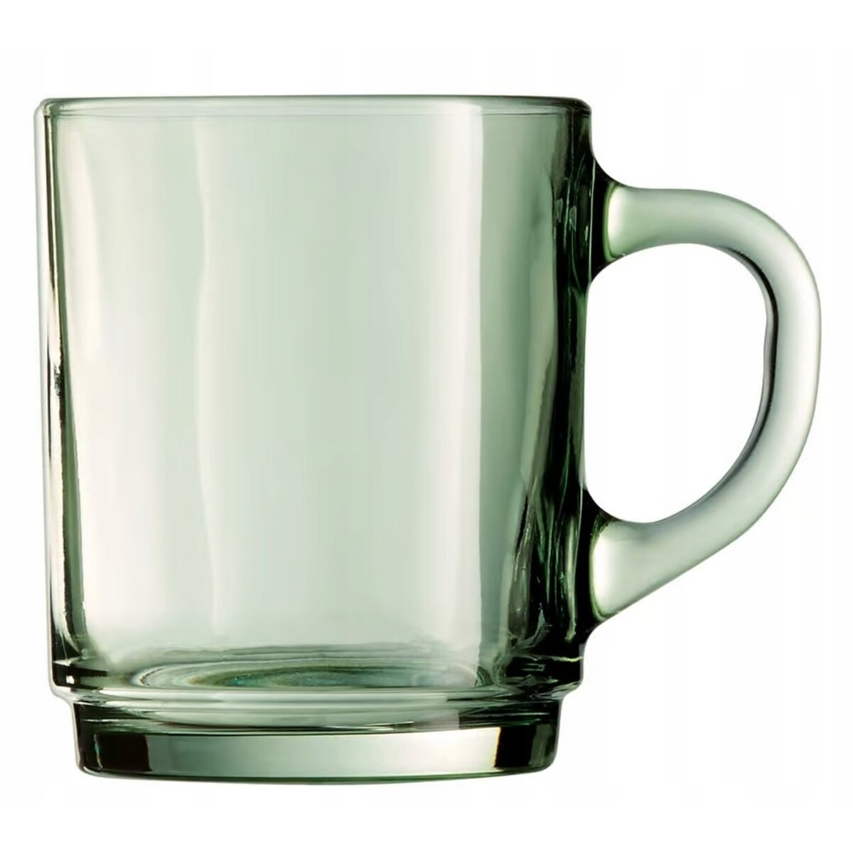 SZKLANKA luminarc ZIELONE SZKŁO na herbatę kawę napoje soki kakao 250ml x6