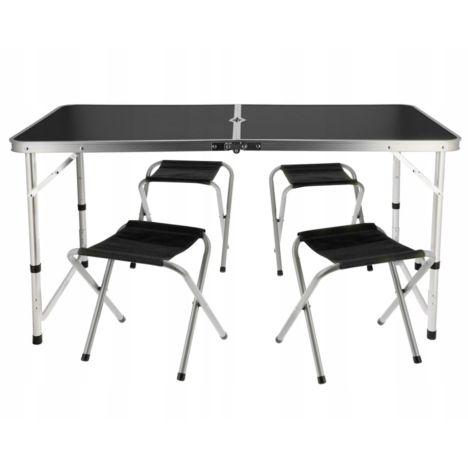 Zestaw kempingowy JUMI składany turystyczny ogrodowy walizka