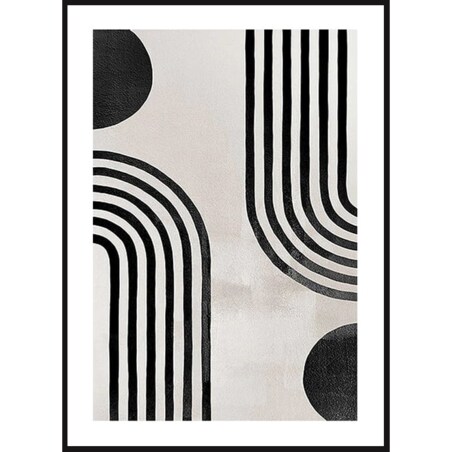 Poster Story, Plakat, Obraz - Czarny Łuk No2, wymiary 70 x 100 cm