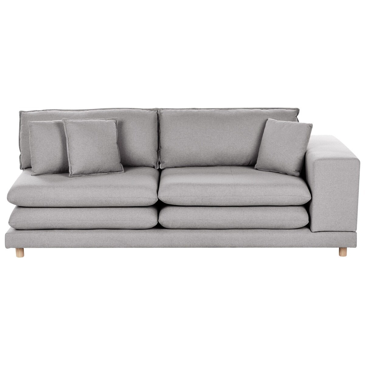 Sofa 2-osobowa szara HEDEN