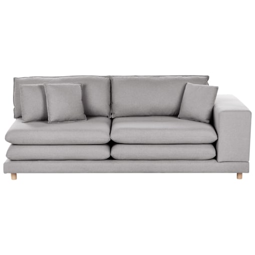 Sofa 2-osobowa szara HEDEN