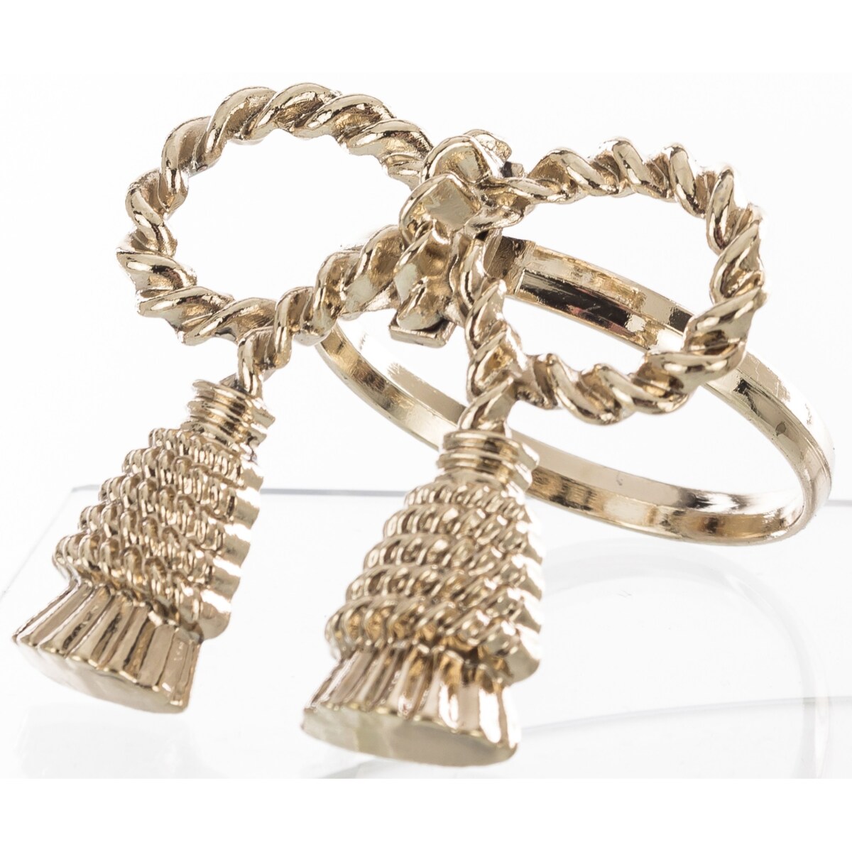 Obrączki na serwetki 4 szt. CORDAS