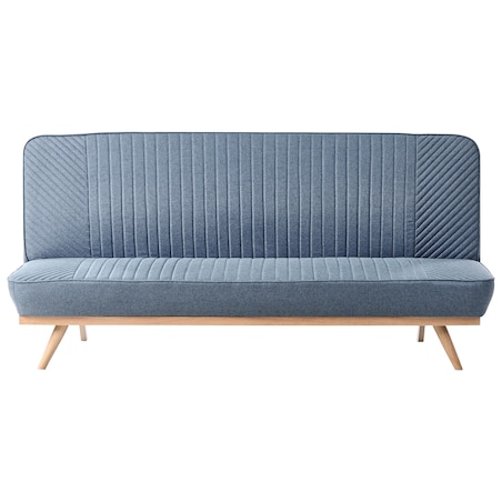 Sofa rozkładana dla 2 osób KALFAFEL Niebieski