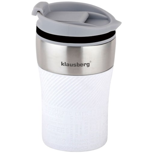 Kubek termiczny mały 280ml KLAUSBERG biały