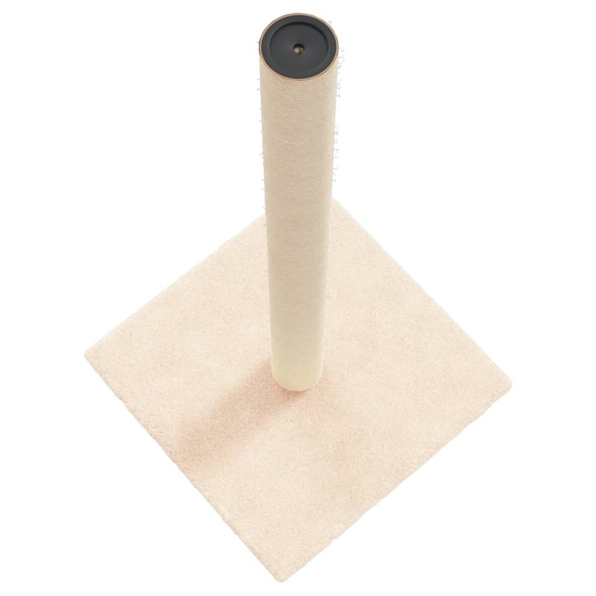vidaXL Drapak dla kota, kremowy, 35x35x70 cm