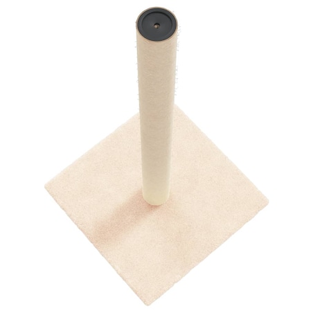 vidaXL Drapak dla kota, kremowy, 35x35x70 cm