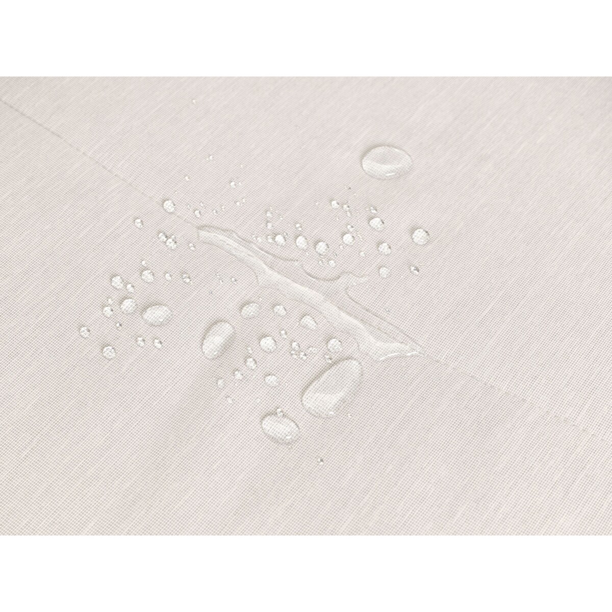 Leżak ogrodowy z poduszką AMELIA Rozkładany Metal Jasnobeżowy