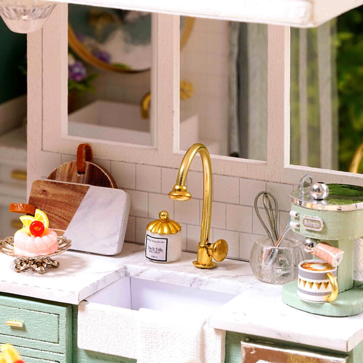 Miniaturowy domek - Nowoczesne wnętrze