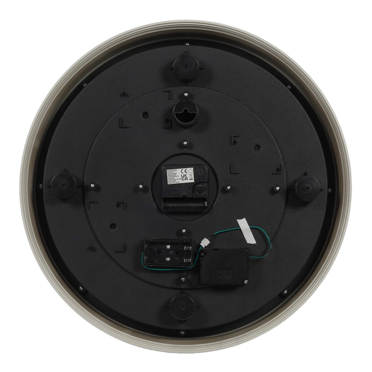 Zegar ścienny z widocznym mechanizmem, Ø 39 cm