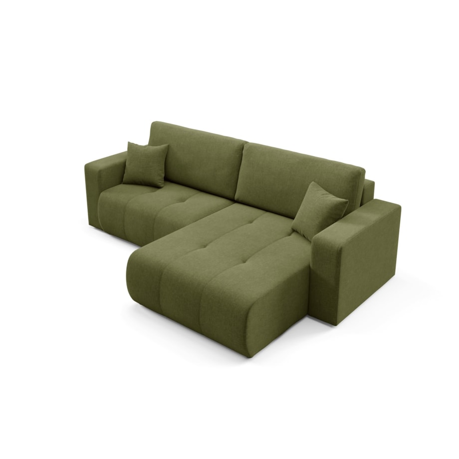 Narożnik MOLINIO L z funkcją spania z pojemnik na pościel Kolor: Wind 34