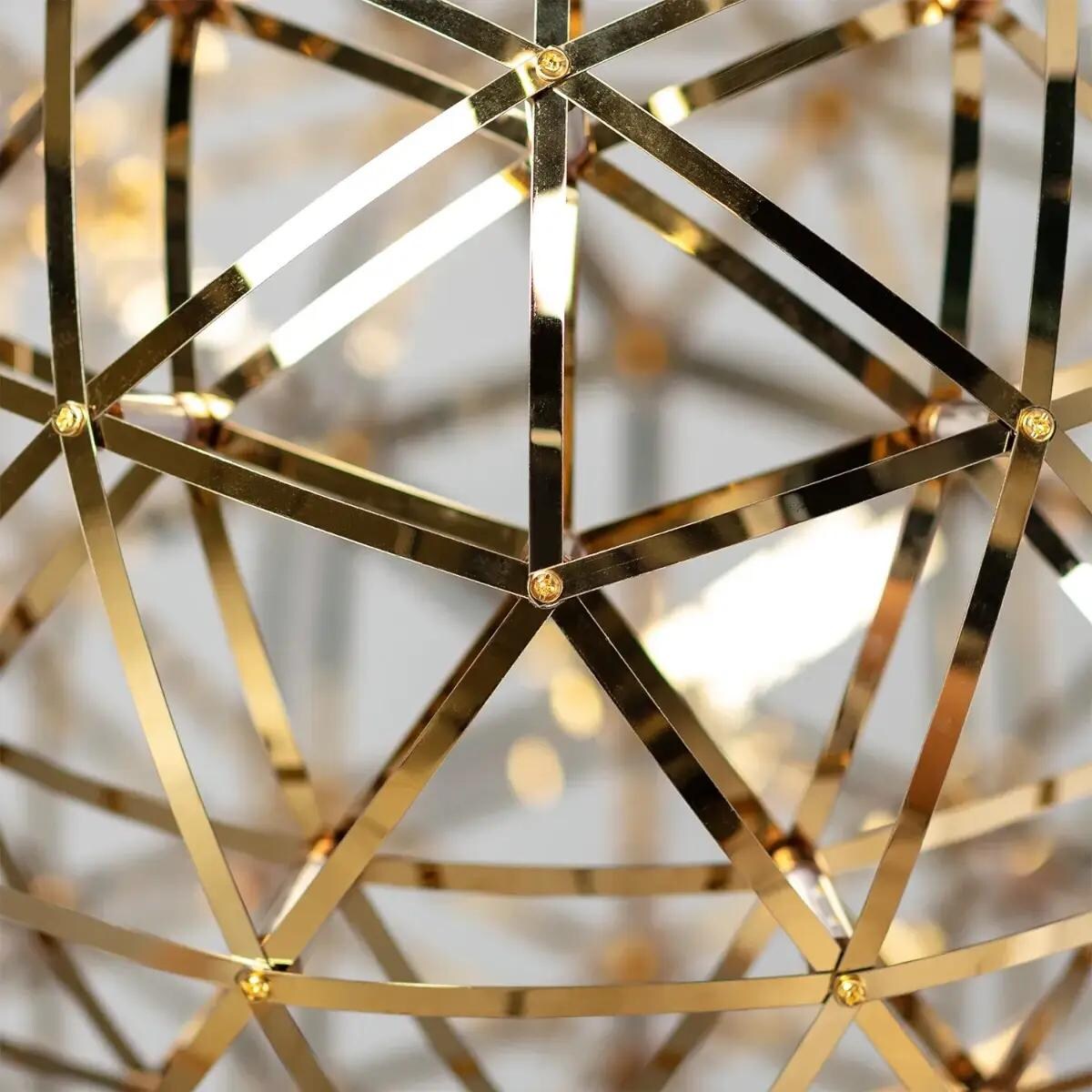 Wisząca lampa Maestro ABR-LWS-Z-35W-WW Abruzzo LED 35W 4500K złoty czarny