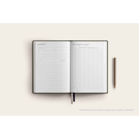 Organizer BIZNESOWY. Vintage Rose