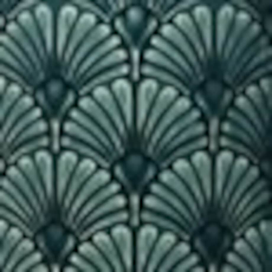 Wazon ceramiczny ze zdobieniem 21x12,5x12,5 cm VINTAGE granatowy